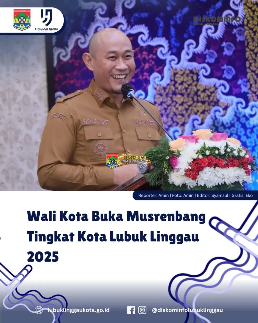 Wali Kota Buka Musrenbang Tingkat Kota Lubuk Linggau 2025