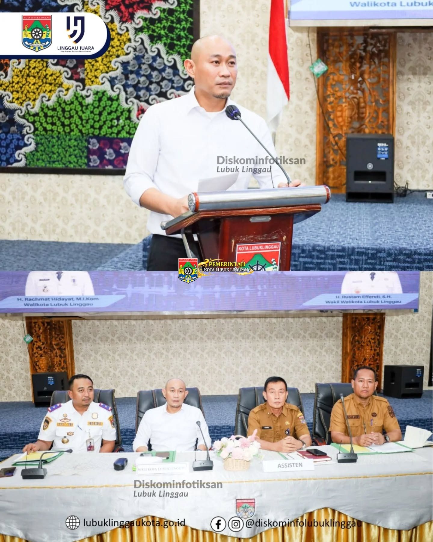 Wali Kota Lubuk Linggau Buka Sosialisasi Kebijakan Perparkiran